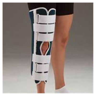 Deroyal Industries Inc Immobilizer Knee Perforated Foam Blue Size Medium Each - 4462-03