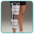 Deroyal Industries Inc Immobilizer Knee Perforated Foam Blue Size Large Each - 4462-04