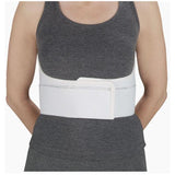 Deroyal Industries Inc Belt Premium Rib Elastic Women Two Panel White Size 6" X-Large Each - 13790408