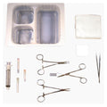 Deroyal Industries Inc Tray Laceration With 5 Gauze Sponges 2x2 8-Ply LF Sterile Each, 30 Each/CA - 50-1515