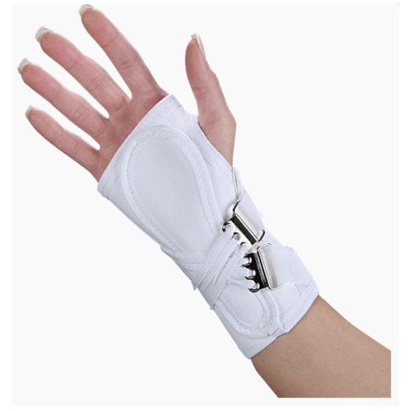 Deroyal Industries Inc Splint Wrist Canvas White Size 6" Small Left Each - 5017-06