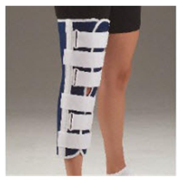 Deroyal Industries Inc Immobilizer Sized Adult Knee Canvas Blue Size 19" Small Each - 1010197