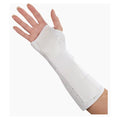 Deroyal Industries Inc Splint Wrist/Forearm Leatherette White Size 11" Large Left Each - 8824-09