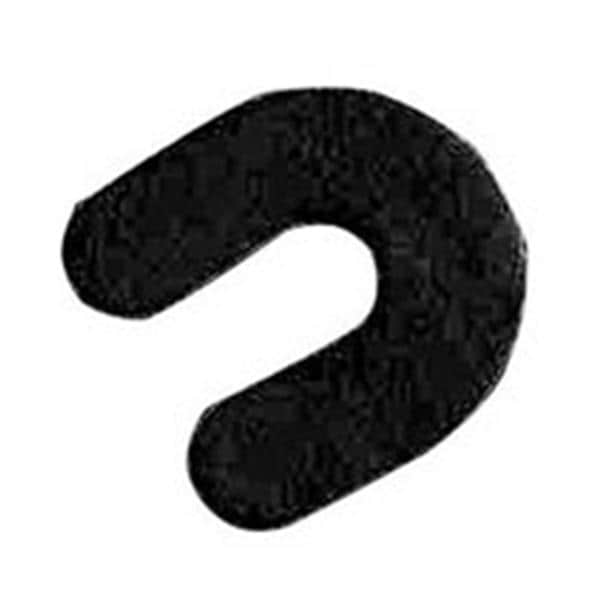 Econoline Products, Inc Padding Horseshoe Super Foam Ankle Foam 1/2" Black 1/2" 12/Pk - 29462