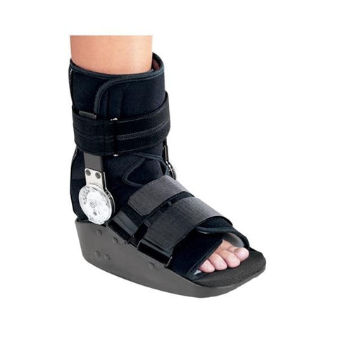 DJO, Inc Walker Brace Maxtrax ROM Ankle/Leg/Foot Adult Black Size Large Each - 79-95357