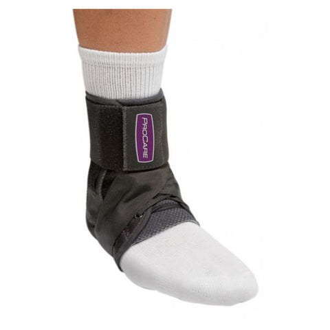DJO, Inc Support Stabilizing Procare Ankle Nylon Black Size Small 11-12" Universal Each - 79-81353