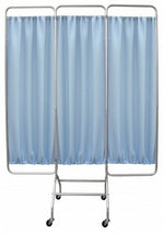 Omnimed Mobile 3 Panel Privacy Screen with Casters