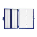 Fisher Scientific Co. Fisherbrand Premium Microscope Slide Box Blue 100 Count Each - 34481