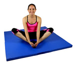 CanDo Mat with Handle - Center Fold - 2" PU Foam with Cover - 4' x 4' - Specify Color - FE-38-0205
