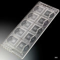 Globe Scientific Quick-Read Precision Grid Urinalysis Slide with Counting Grid and Circles