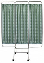 Omnimed Mobile 3 Panel Privacy Screen with Casters