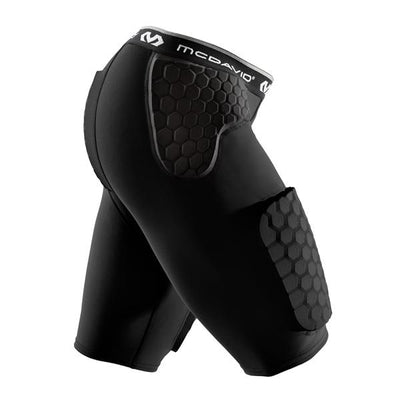 Shock Doctor Inc Shorts Compression Hexpad Thudd Men Black Size Medium Each - 737DDT-B-M