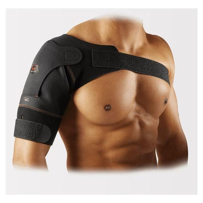 Shock Doctor Inc Support Lightweight Shoulder Neoprene Black Size Small Universal Each - 463-S