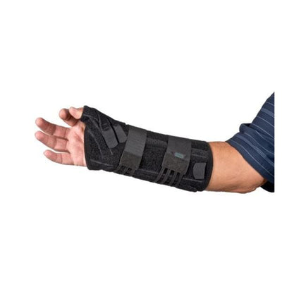 Hely & Weber Splint Titan Wrist/Thumb Felt/Brushed Nylon Black Size One Size Fits All Left Each - 459-LT
