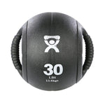 Fabrication Enterprises Ball Medicine CanDo 9" Black 30lb With Dual Handle Each - 30956