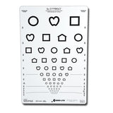 Good Chart Illiterate Vision Testing 10' Testing Distance 14x9" Eachch - Lite Co - 250412