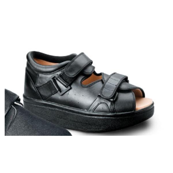 Darco International Inc Shoe Wound Care WCS Leather Blk 4Mlt Insl M8-8.5/W9-9.5 Size Small/Medium 1/Pr - WCS7B