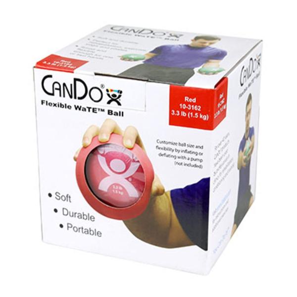 Fabrication Enterprises Ball Wate CanDo 5" Red 3.3lb Each - 22920