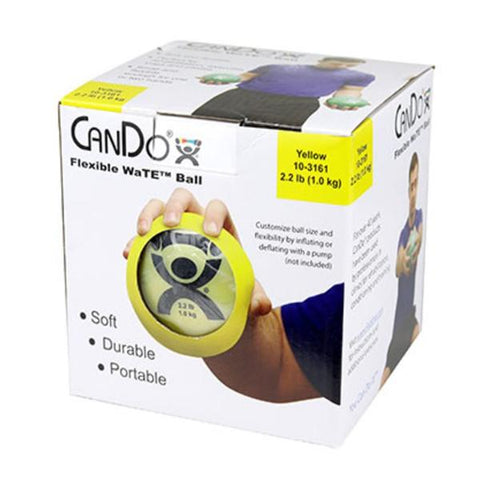 Fabrication Enterprises Ball Wate CanDo 5" Yellow 2.2lb Each - 22555