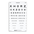 Good Chart Vision Testing 10' Testing Distance 14x9" Eachch - Lite Co - 600723