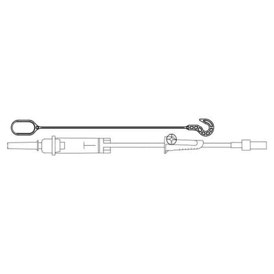 Baxter Healthcare IV Administration Set Clearlink 37" 10 Drops/mL 48/CA - 2C7461