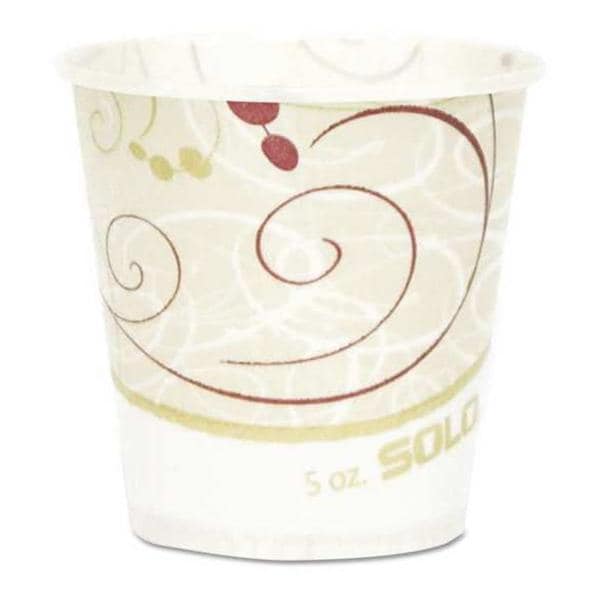 Solo Cup Company Cup Drinking SOLO Paper 5 oz Symphony Design 100/Pk, 30 PK/CA - R53N