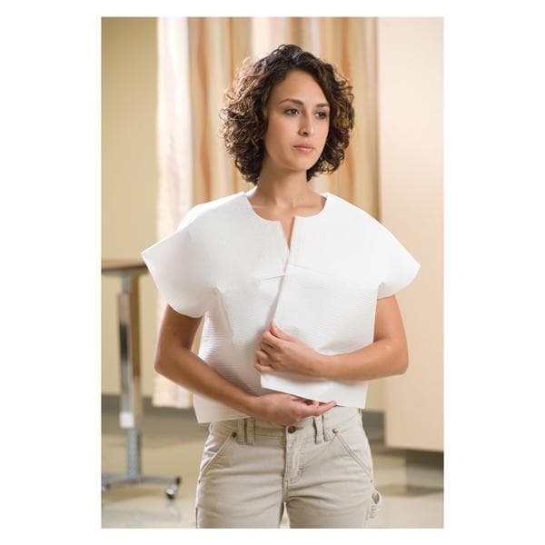 Graham Medical Cape Exam Fabri-Soft 30 in x 21 in White 3 Ply 100/Ca - 70211N