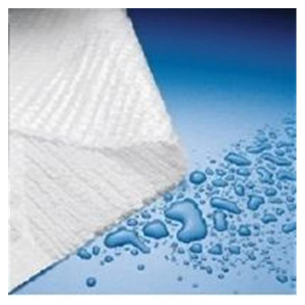 Graham Medical Towel Procedure Plasbak 17 in x 18 in White 2 Ply Tissue / Poly 500/Ca - 70186N
