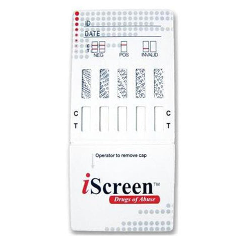 Alere Toxicology iScreen Drug Screen Test Kit Moderately Complex 5 Panel 25/Ca - Products - IS5 MP