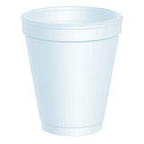 Wincup Company Cup Drinking Styrofoam 8 oz White 25/Pk, 40 PK/CA - 8J8