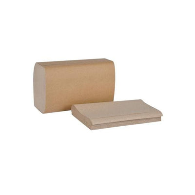 SCA Incontinence Towel Hand Tork Universal Single Fold 1 Ply Natural 9.1 in x 10.3 in 4000/Ca - SK1850E