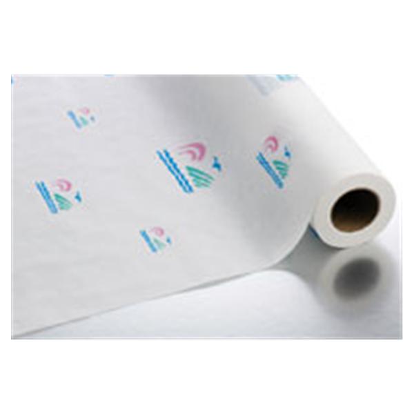 Graham Medical Table Paper Exam Crepe 18 in x 125 Feet Seascape 12/Ca - 70063N