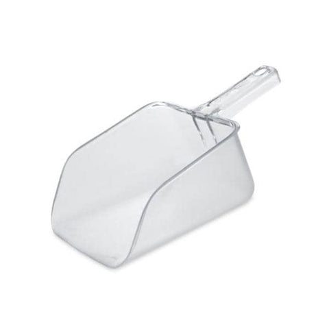 Rubbermaid Bouncer Utility Ice Scoop Plastic Clear 64oz Each, 6 Each/CA - FG288600CLR
