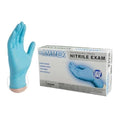 Ammex Corporation Gloves Exam Ammex Powder-Free Nitrile Latex-Free Large Blue 100/Bx, 10 BX/CA - APFN46100
