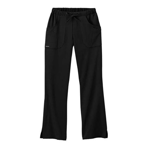 Jockey (TM) Scrubs Scrub Pant Jockey Comfort 2377 Womens Medium Petite Black Each - 2377-015-MP