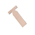 Aetna Felt Corporation Strap Orthopedic Pedi-Pads Turf Toe Moleskin Adhesive Tan Size TT-61 100/Pk - 61099