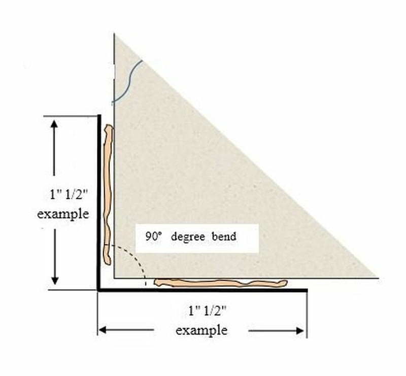 Omnimed 1.5" X 1.5" X 43" Stainless Steel Corner Guard (Tape Mounting)