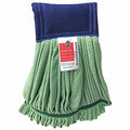 Quick Change Microfiber Tube Wet Mop Head Green