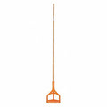 Wet Mop Handle Stirrup Mop Connection Type Natural Bamboo 61 Handle Length