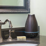 Brown Ultrasonic Essential Oil Humidifier Diffuser - 40-500-037
