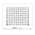 SLOAN LETTER MAGNETIC DISTANCE CHART