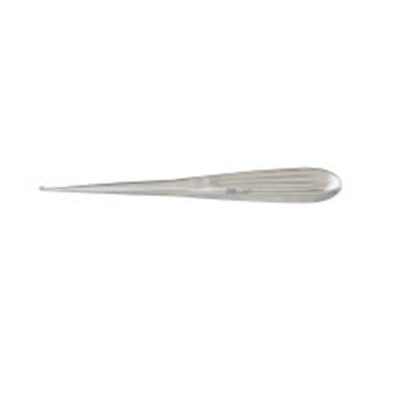 Miltex Curette Mastoid Spratt-Brun 6-1/2" #3/0 Oval Cup Tip Stainless Steel Each - Integra Miltex - 19-704