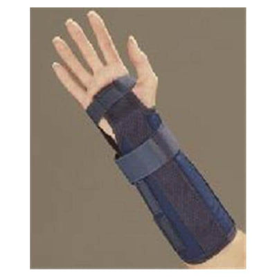 Deroyal Industries Inc Splint Custom Wrist/Forearm Blue Size 8" Universal Each - 1000275