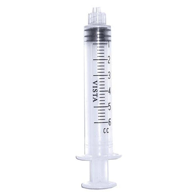 Vista Apex Syringe 6cc Luer Lock _ 100/Bg - 316060