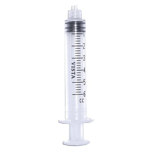 Vista Apex Syringe 6cc Luer Lock _ 100/Bg - 316060