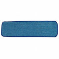 Microfiber Side Gate 5 x 18 Wet Mop Head Blue