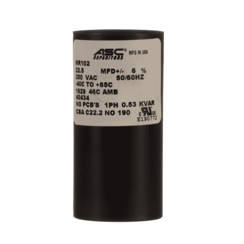 Hillrom Capacitor, Motor 22.5 UF 250V - 40434