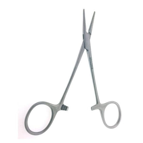 Hermann Medizentechnik Forcep Hemostatic Halsted Mosquito 5" Straight Stainless Steel Each - BR12-22012