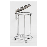 Blickman Industries Hamper Laundry Stainless Steel 19-5/8x36" Silver 1/Ea - 096211800P