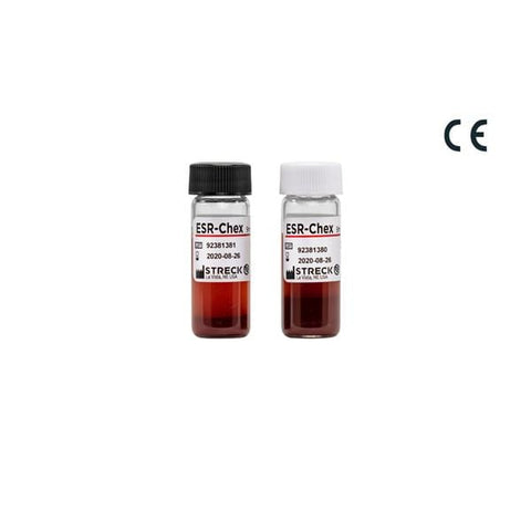 Streck Labs, Inc ESR-Chex ESR: Erythrocyte Sedimentation Rate Level 1-2 Control f/ Anlyz 4x9mL Each - 214104